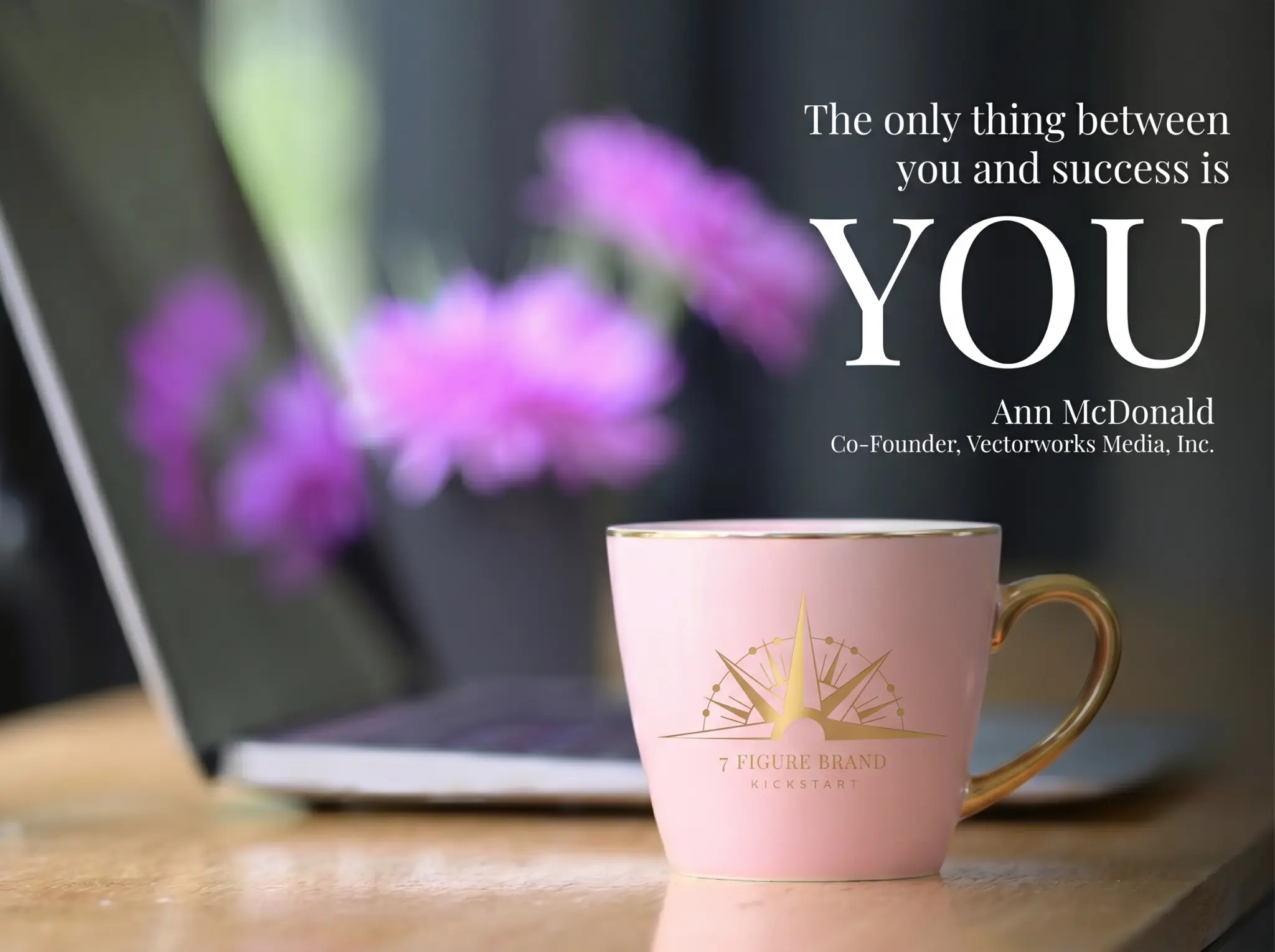 7 Figure Brand Kickstart mug — Ann McDonald